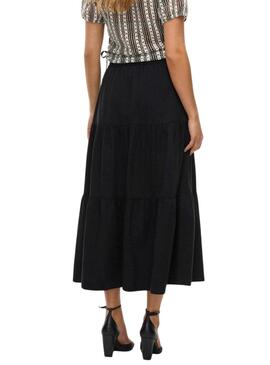 Falda Vila Vilania negro para mujer