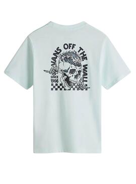 Camiseta Vans Headwaves turquesa para niño