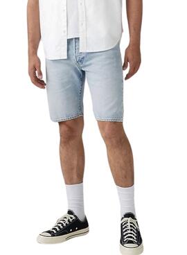 Bermudas Levis 501 Original azul para hombre