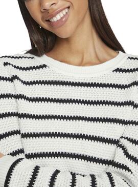 Jersey Vila Vidalo blanco y negro para mujer