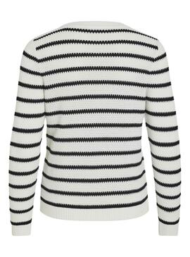 Jersey Vila Vidalo blanco y negro para mujer