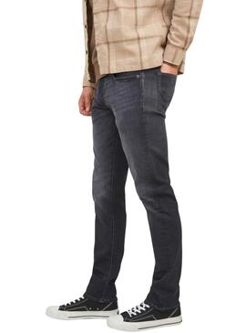 Pantalón vaquero Jack and Jones Gleen negro para hombre