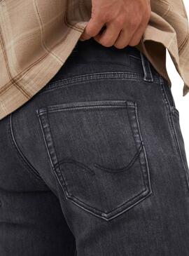 Pantalón vaquero Jack and Jones Gleen negro para hombre