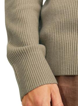 Jersey Jack and Jones Perfect beige para hombre