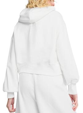 Sudadera Puma Wardrobe blanco para mujer
