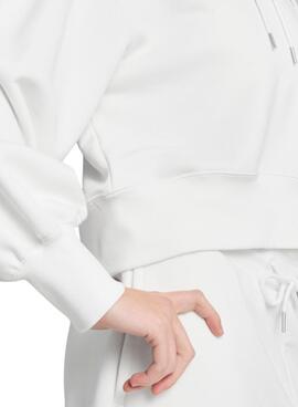 Sudadera Puma Wardrobe blanco para mujer