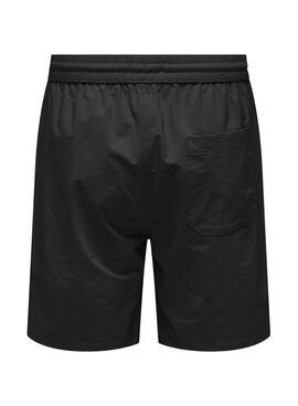 Bermudas Only and Sons Stel Move negro para hombre
