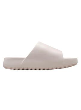 Chanclas Nike Calm beige para mujer