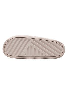 Chanclas Nike Calm beige para mujer