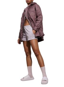 Chanclas Nike Calm beige para mujer