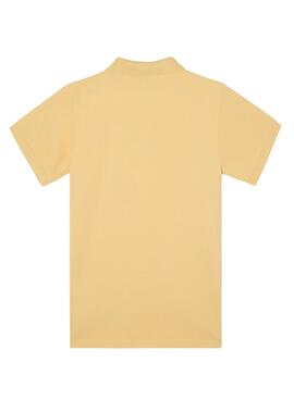 Polo Silbon Clásico amarillo para hombre