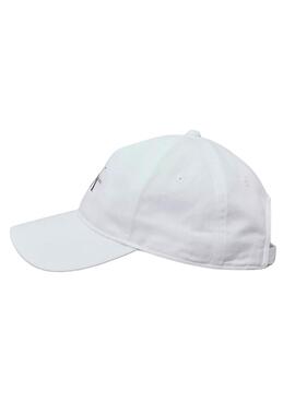 Gorra Calvin Klein Jeans Monologo Baseball blanco para hombre