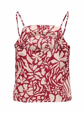 Top Only Kaleen rojo para mujer