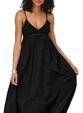 Vestido Only Briar negro para mujer