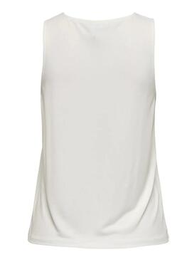 Camiseta Only Free blanco para mujer