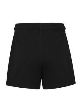 Shorts Tommy Jeans Script negro para mujer