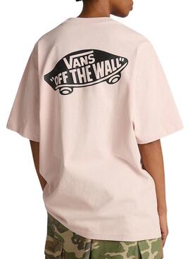 Camiseta Vans Style 76 rosa para hombre