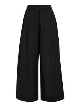 Pantalón Vila Etni negro para mujer