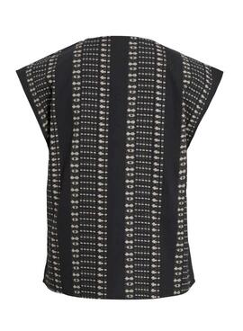 Top Vila Savila negro para mujer