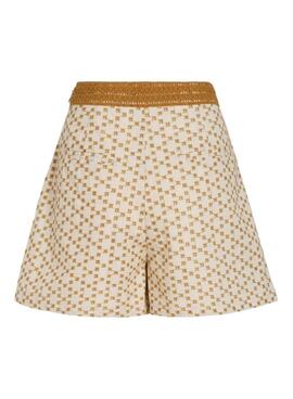 Shorts Vila Sumira camel para mujer