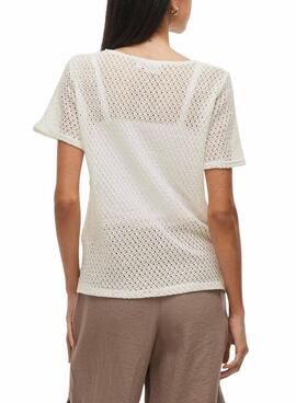 Camiseta Vila Mine blanco para mujer