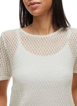 Camiseta Vila Mine blanco para mujer