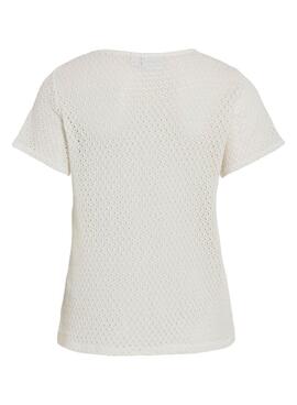Camiseta Vila Mine blanco para mujer