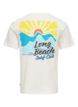 Camiseta Only and Sons Magnus Longbeach para hombre