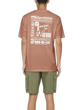 Camiseta Only and Sons Manuel Casa México teja para hombre