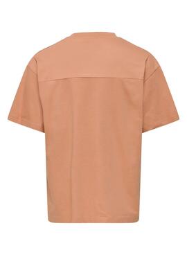 Camiseta Only and Sons King Loose naranja para hombre