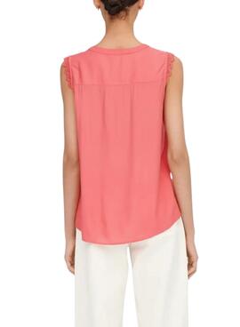 Blusa Only Kimmi Coral para mujer