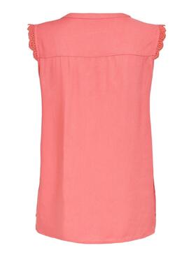 Blusa Only Kimmi Coral para mujer