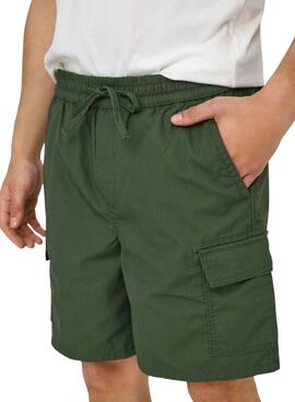 Bermudas Only and Sons Onskal verde para hombre