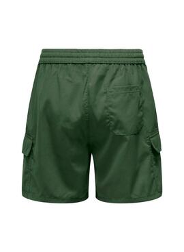 Bermudas Only and Sons Onskal verde para hombre