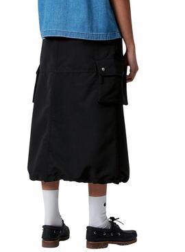 Falda Carhartt Irwin negro para mujer