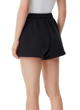 Shorts Tommy Jeans Script negro para mujer