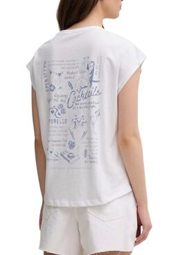 Camiseta Pepe Jeans Virginia blanco para mujer