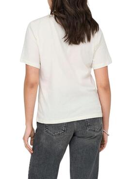 Camiseta Only Rosa Paris para mujer