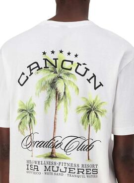 Camiseta Only and Sons Keane Cancún blanco para hombre