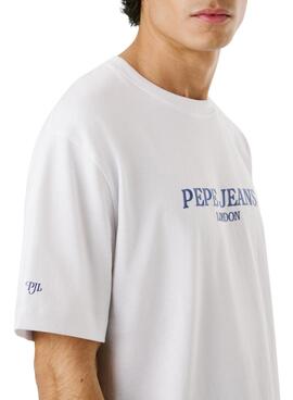 Camiseta Pepe Jeans Tadeo blanco para hombre