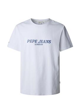 Camiseta Pepe Jeans Tadeo blanco para hombre