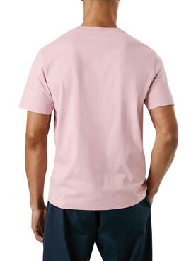 Camiseta Pepe Jeans Milton rosa para hombre