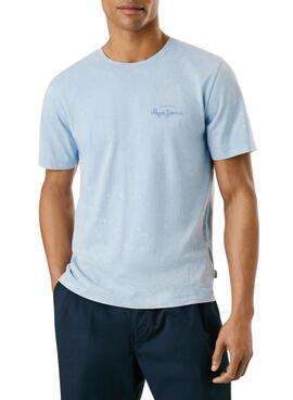 Camiseta Pepe Jeans Terell azul para hombre