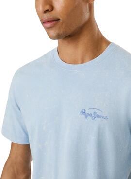 Camiseta Pepe Jeans Terell azul para hombre