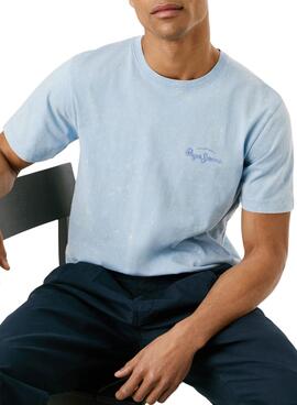 Camiseta Pepe Jeans Terell azul para hombre
