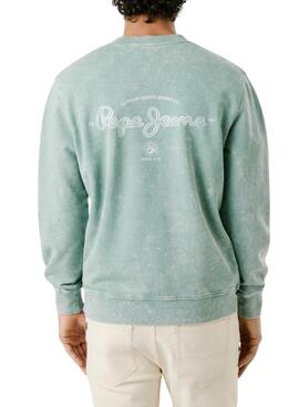 Sudadera Pepe Jeans Terrel verde para hombre