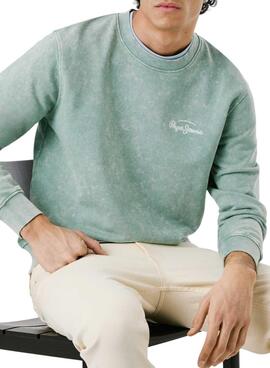 Sudadera Pepe Jeans Terrel verde para hombre