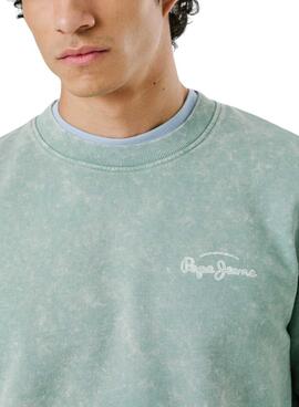 Sudadera Pepe Jeans Terrel verde para hombre