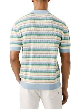 Polo de punto Pepe Jeans Preston rayas para hombre