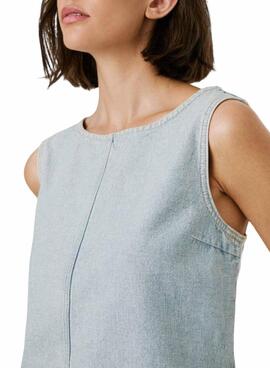 Top Pepe Jeans Bowie denim para mujer
